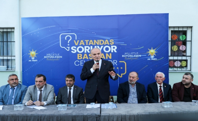 BAŞKAN ÖZLÜ’NÜN SON DURAĞI ÇAKIRLAR OLDU