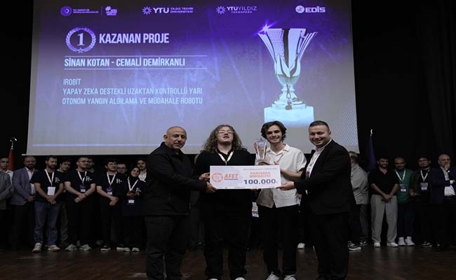 D. M. Y. Öğrencileri, Afet Teknolojileri Zirvesi'nde Birinci Oldu