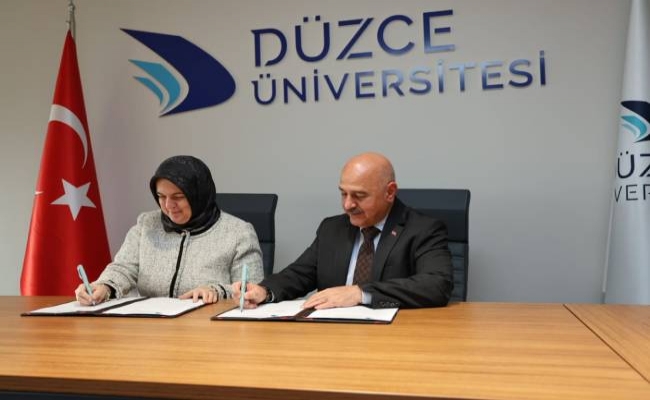 Düzce Üniversitesi’nden Düzce İl Tarım ve Orman Müdürlüğüyle İş Birliği Protokolü