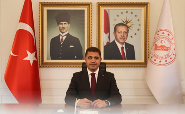  Düzce Valisi  Aslan'ın 