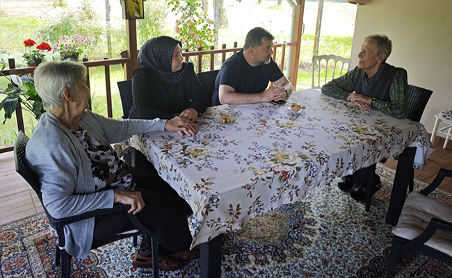 Ercan Öztürk  Bayramda Vefa Ziyaretlerini sürdürdü!