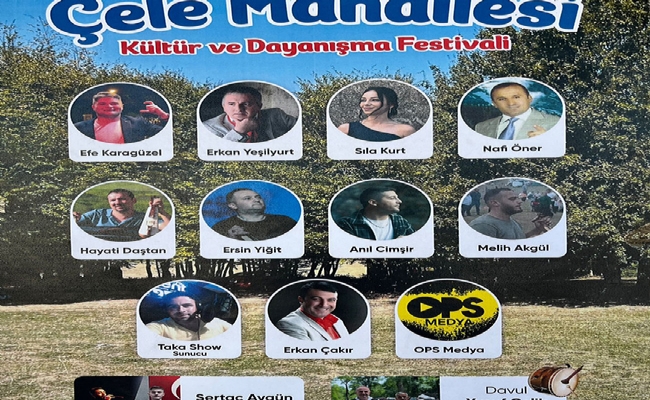 Kaynaşlı’nın Çele Mahallesi’nde Kültür ve Dayanışma Festivali Coşkusu Başlıyor