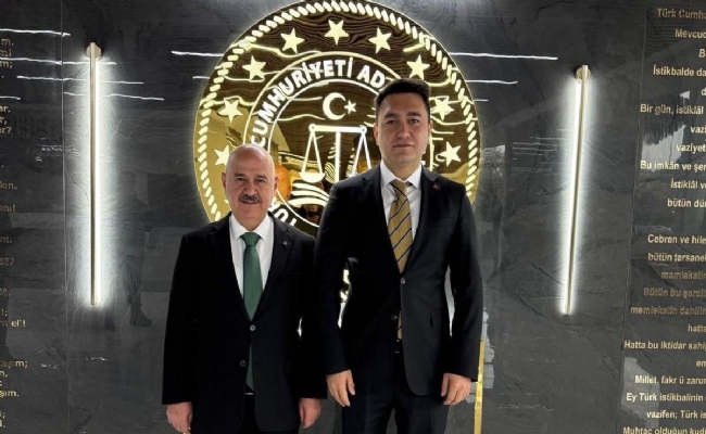  Rektör Sözbir’ den Başsavcı Emre’ye ziyaret