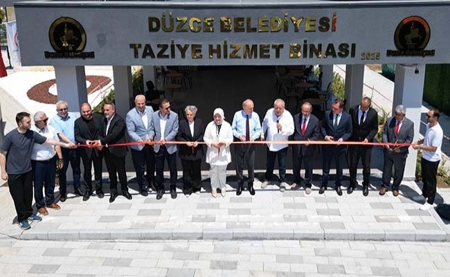 TAZİYE HİZMET BİNASI’NIN AÇILIŞI YAPILDI