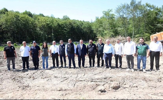  VALİ SELÇUK ASLAN KAYNAŞLI'DA İNCELEMELERDE BULUNDU